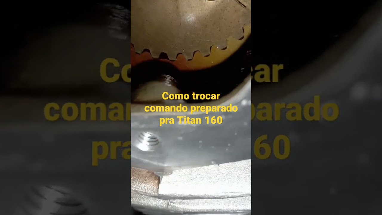 comando preparado pra Titan