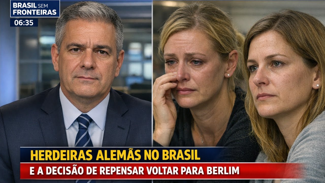 “Apenas 3 minutos: herdeiras alemãs chegam ao Brasil e repensam voltar para Berlim”
