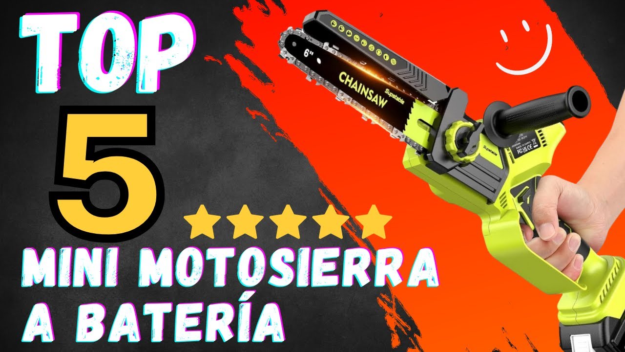 🔥 Mejor MINI MOTOSIERRA A BATERÍA | Top 5 (2024)