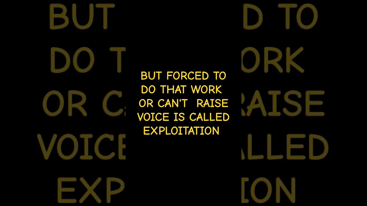 EXPLOITATION  🚫🚯⚠️‼️➗️🟰 #exploit  #social  #moralstories  #moralstory #moral