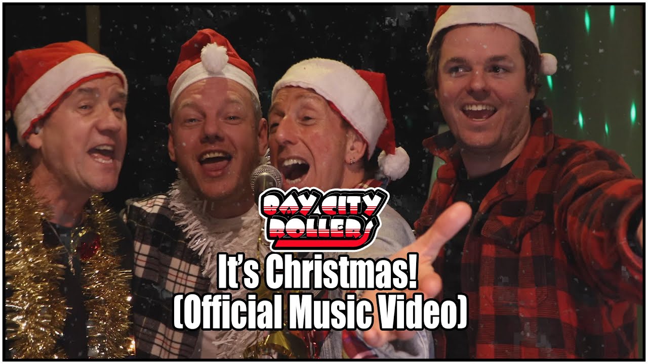Bay City Rollers - It's Christmas!  (Official Music Video)
