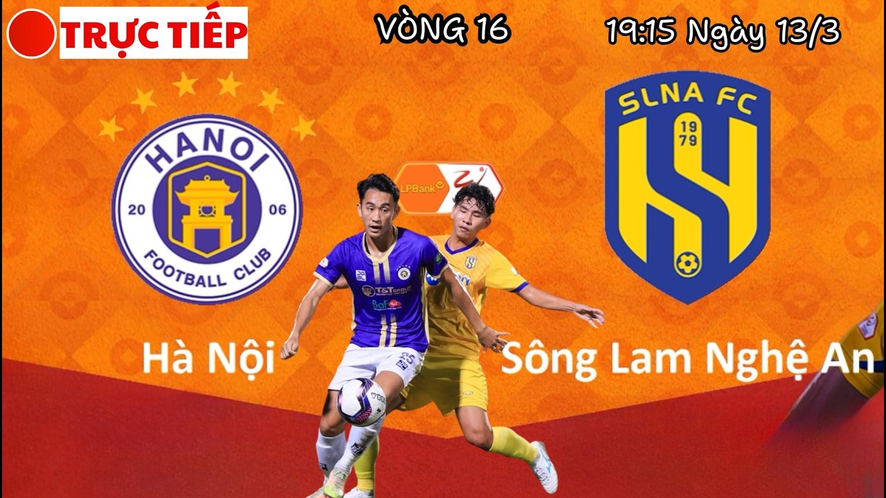 Hà Nội vs Sông Lam Nghệ An | 19h15 ngày 13/3 V.League - Vòng 16 | Simulation Games Football