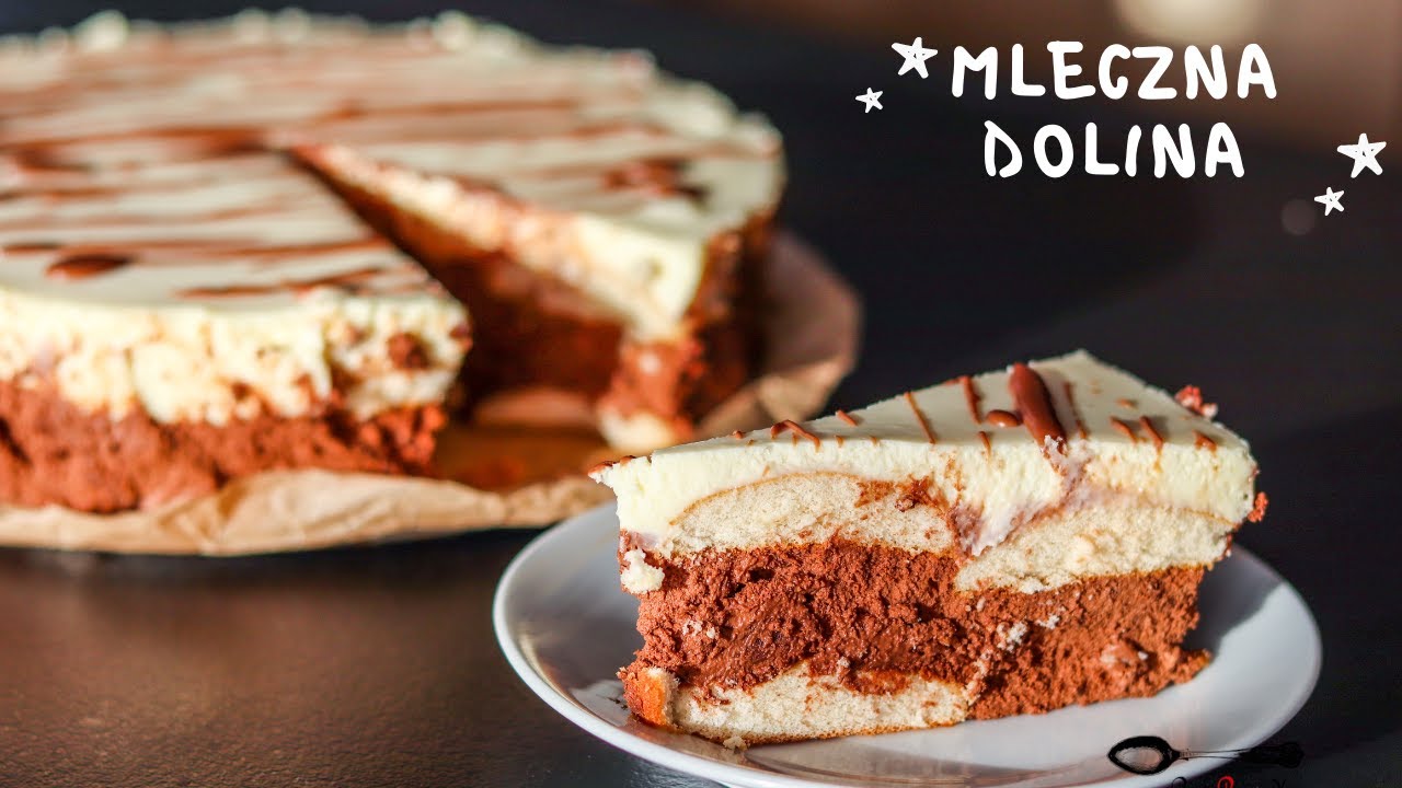 Mleczna dolina - ciasto na dzień dziecka