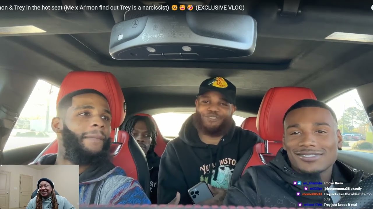 Sherrod put AR'MON and TREY in the HOT SEAT!!