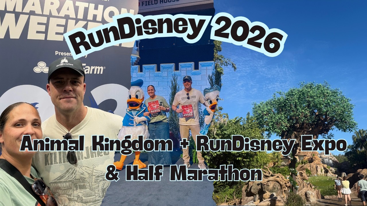 Run Disney Half Marathon Weekend Episode 2 | Expo Day, Animal Kingdom & Race Morning