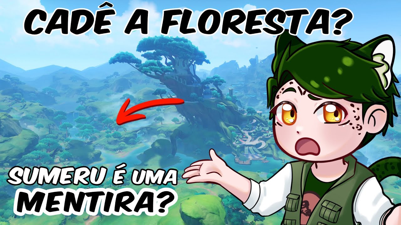 Genshin MENTIU? Onde está a floresta de Sumeru?