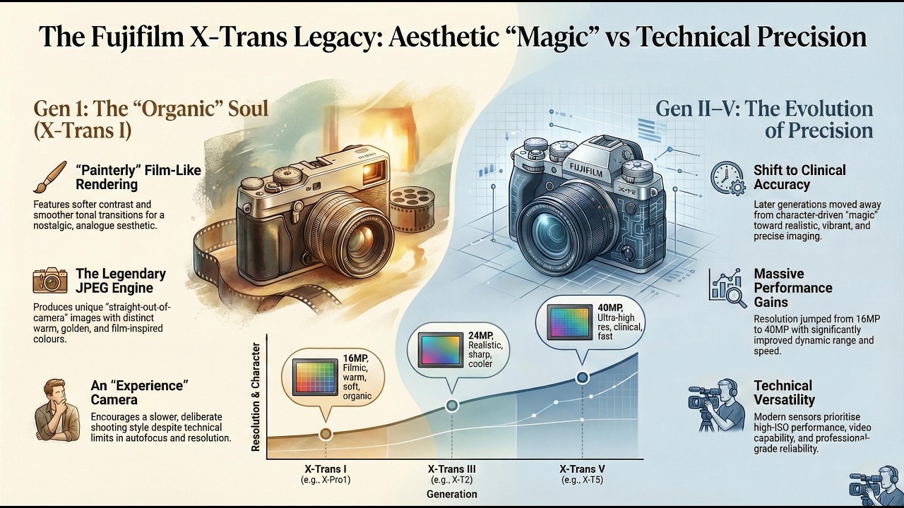 Fujifilm First Generation Sensor: The Analysis with newer sensor generation