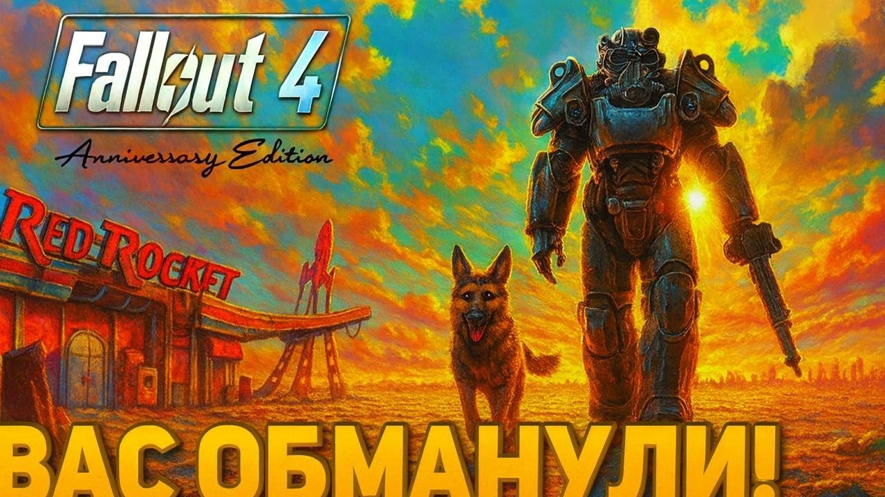 Fallout 4 Anniversary Edition - ЭТО СКАМ! КАК ТОДД ГОВАРД ОБМАНУЛ ВСЕХ