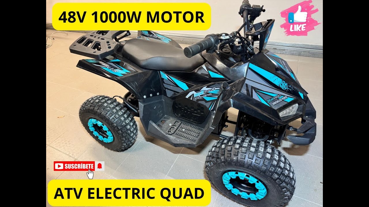 ATV Electric Quad 48V 1000W - Quad a batteria