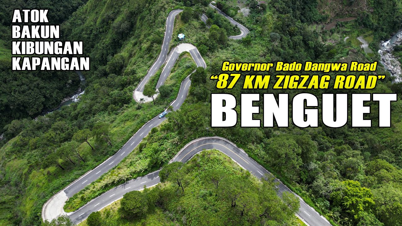 Atok - Bakun - Kibungan - Kapangan - Baguio Road | Matatarik at matatalim na kurbada sa Benguet!
