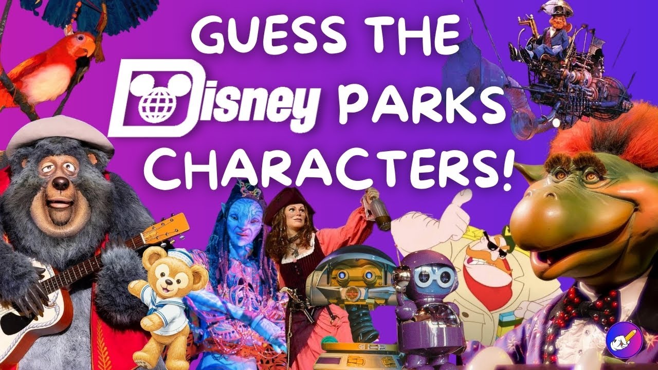 Disney Parks Quiz: Guess The Characters! 45 Questions With Trivia Hints | TheDizQuiz