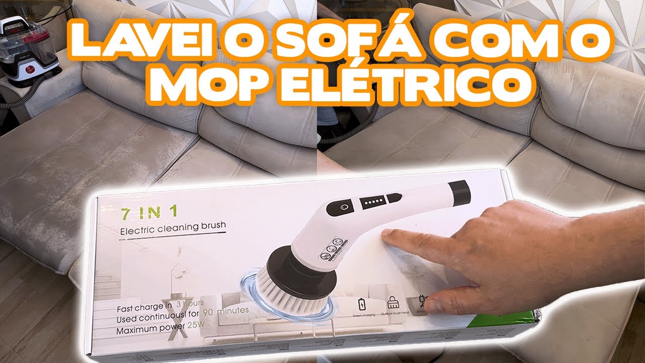 SUPER FAXINA PARTE 2: Mop Elétrico no Sofá, Banheiro e Janelas! (Limpeza COMPLETA!)