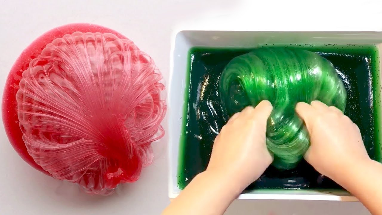 Slime bubble popping - satisfying slime ASMR video compilation