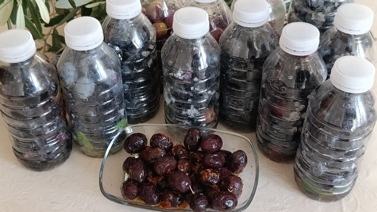 Evde Siyah Zeytin Nasıl Kurulur ve Tatlandırılır &Ccedil;ok Kolay!