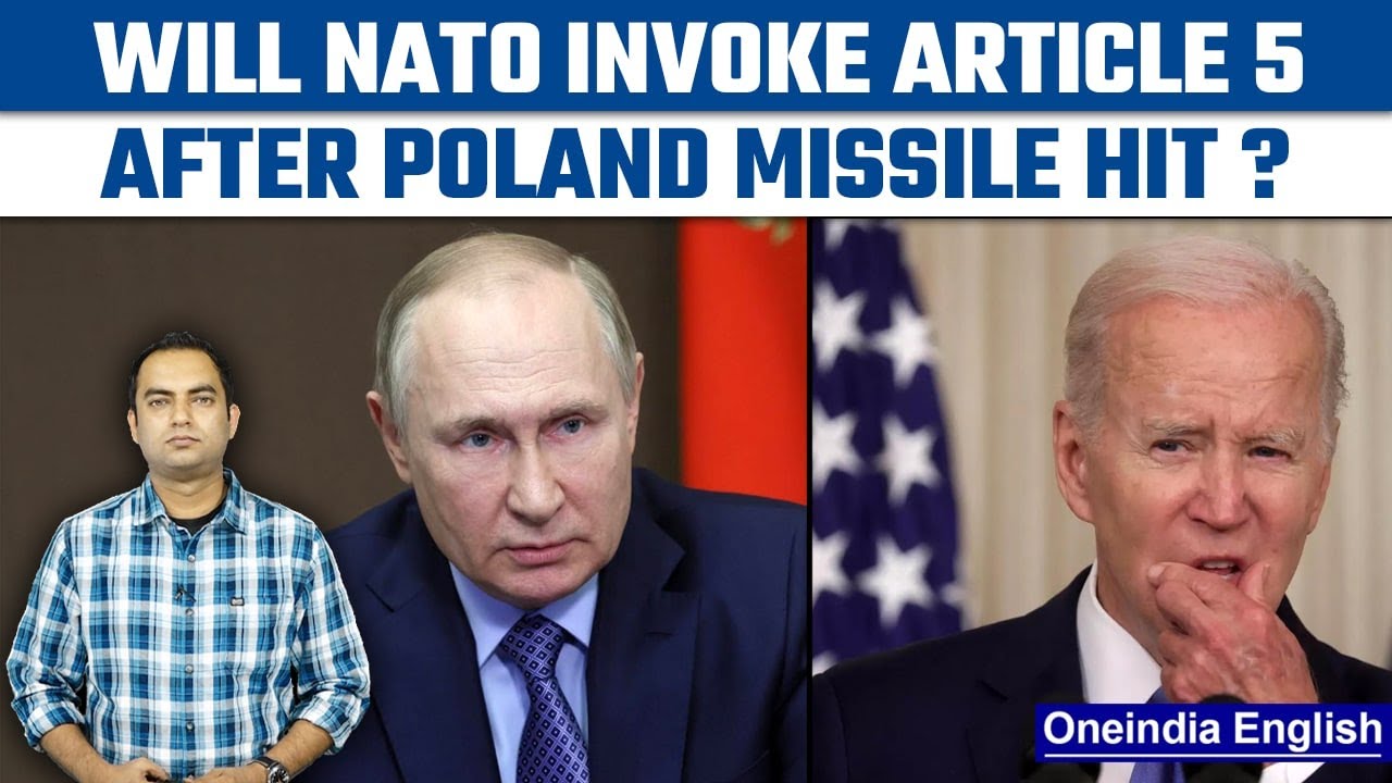 Poland hit by missile strike; NATO mulls invoking Art. 5 | Oneindia News*Explainer