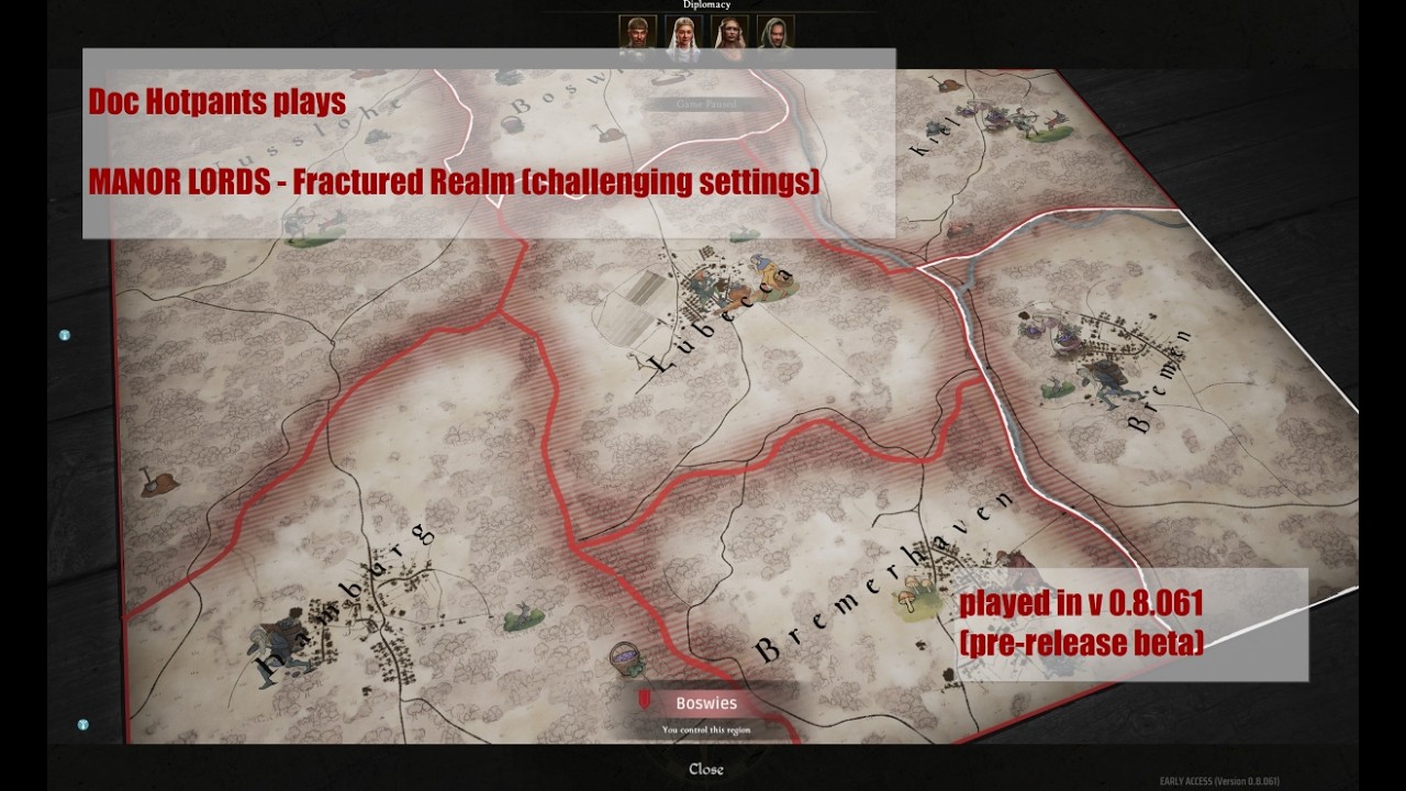 Beat Manor Lords Fractured Realm (challenging) in the new beta /0.8.061) with rich clay (part 3/?)