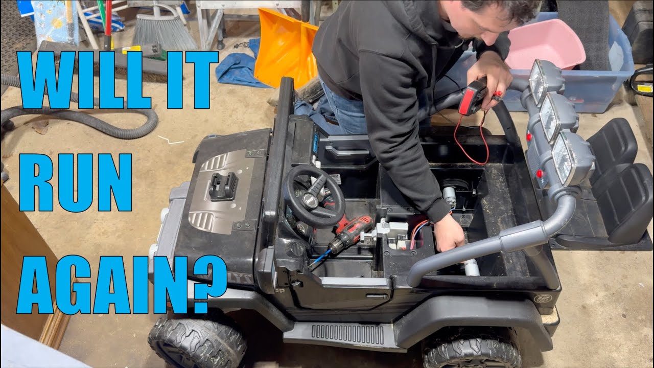 FIX Power Wheels New Jeep: DIY Repair for Toddler Ride-On Toy