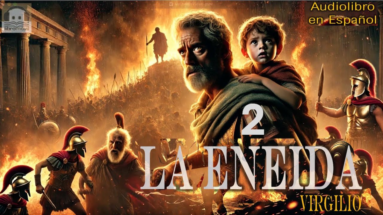 La Eneida (2), de Virgilio. Audiolibro completo en español, narrado con voz real.