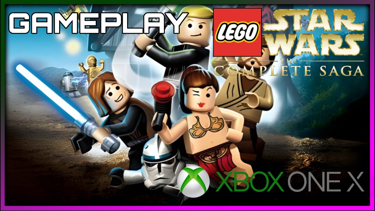 Lego Star Wars: The Complete Saga (Xbox One X) - Gameplay