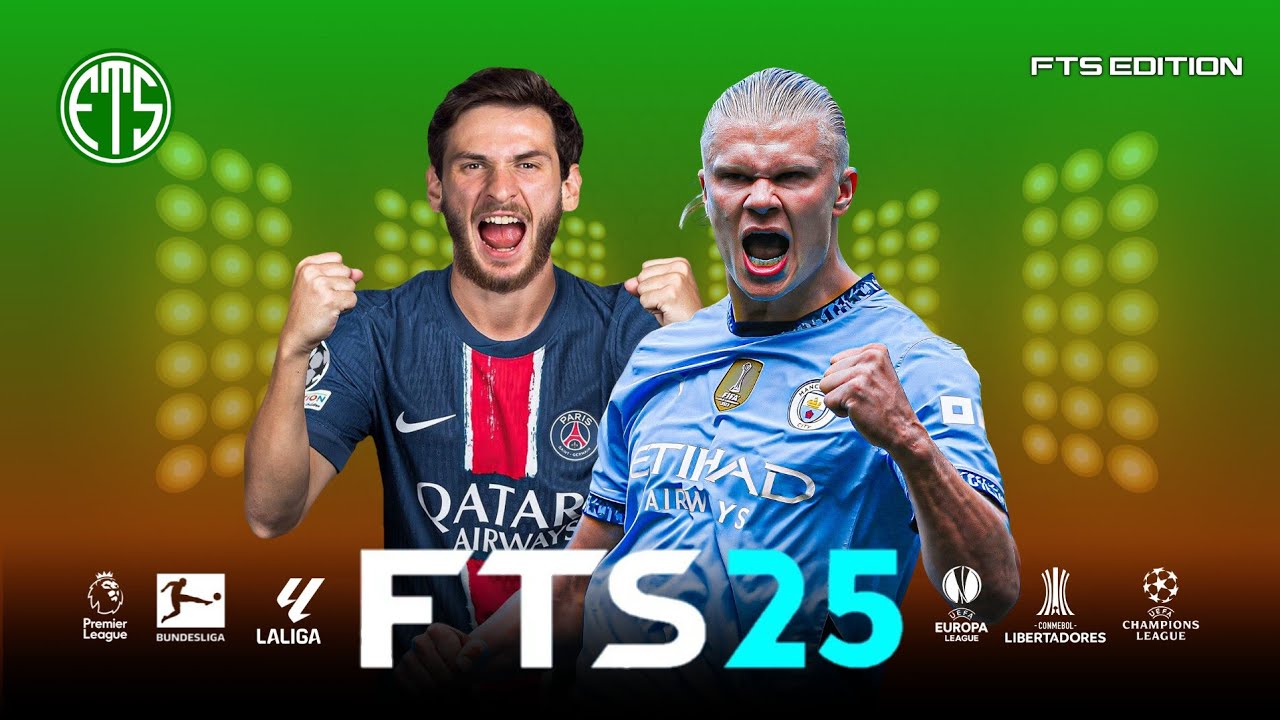Fts 25 gráficos incríveis, novas ligas, transferências, animações.  #fts2025 #football #fts