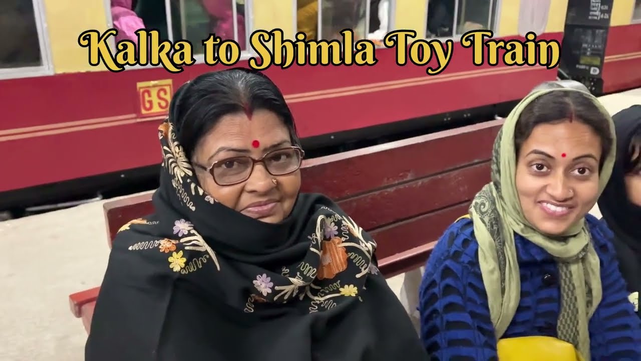 টয় ট্রেন করে কালকা টু শিমলা ।।#yt #toytrainvideos #shimla #kalka #kalkashimlatoytrain #himachal 