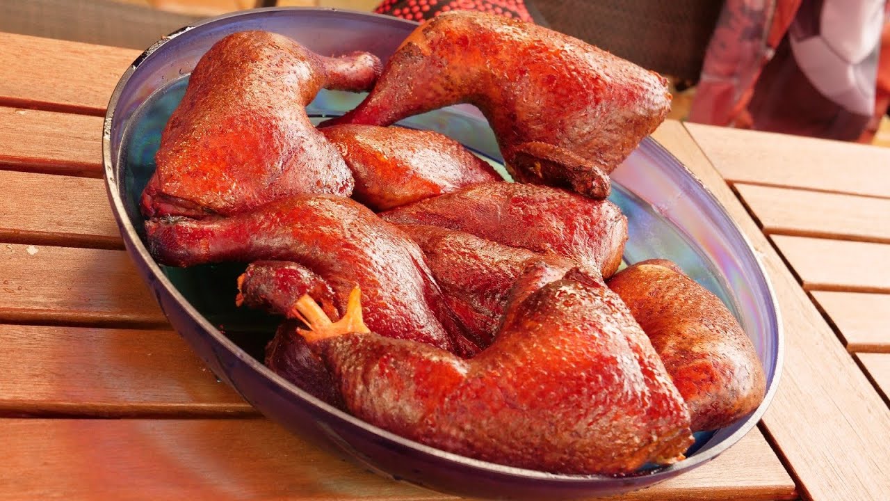 Hähnchen räuchern in 35 Minuten !!!