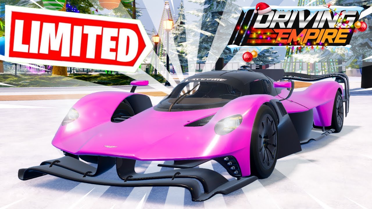 Новый лимитированный гиперкар на фестивале Driving Empire Winterfest!