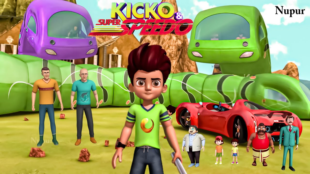 Lapeta Jhapeta Suncity Attack vs Kicko Speedo | Kicko And Super Speedo | Full Action Hindi Cartoon