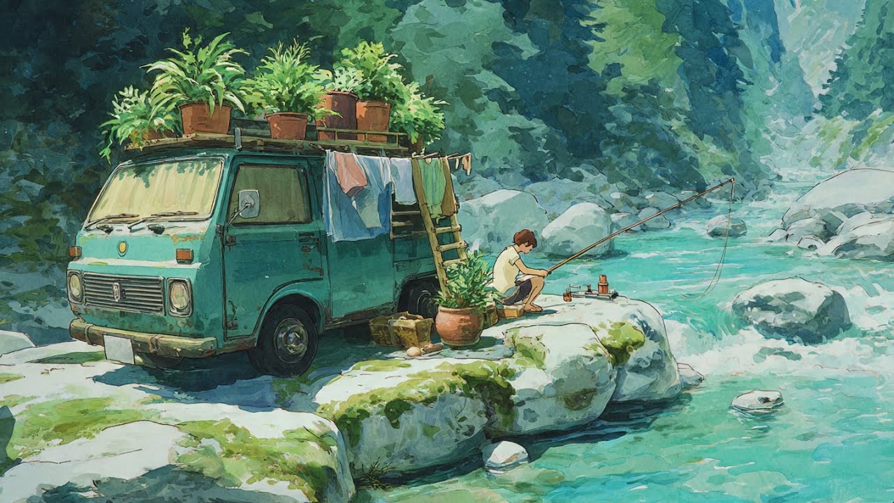 🚐 Midnight Van Lo-fi Roadtrip | Chill Beats for Night Drives & Relaxation