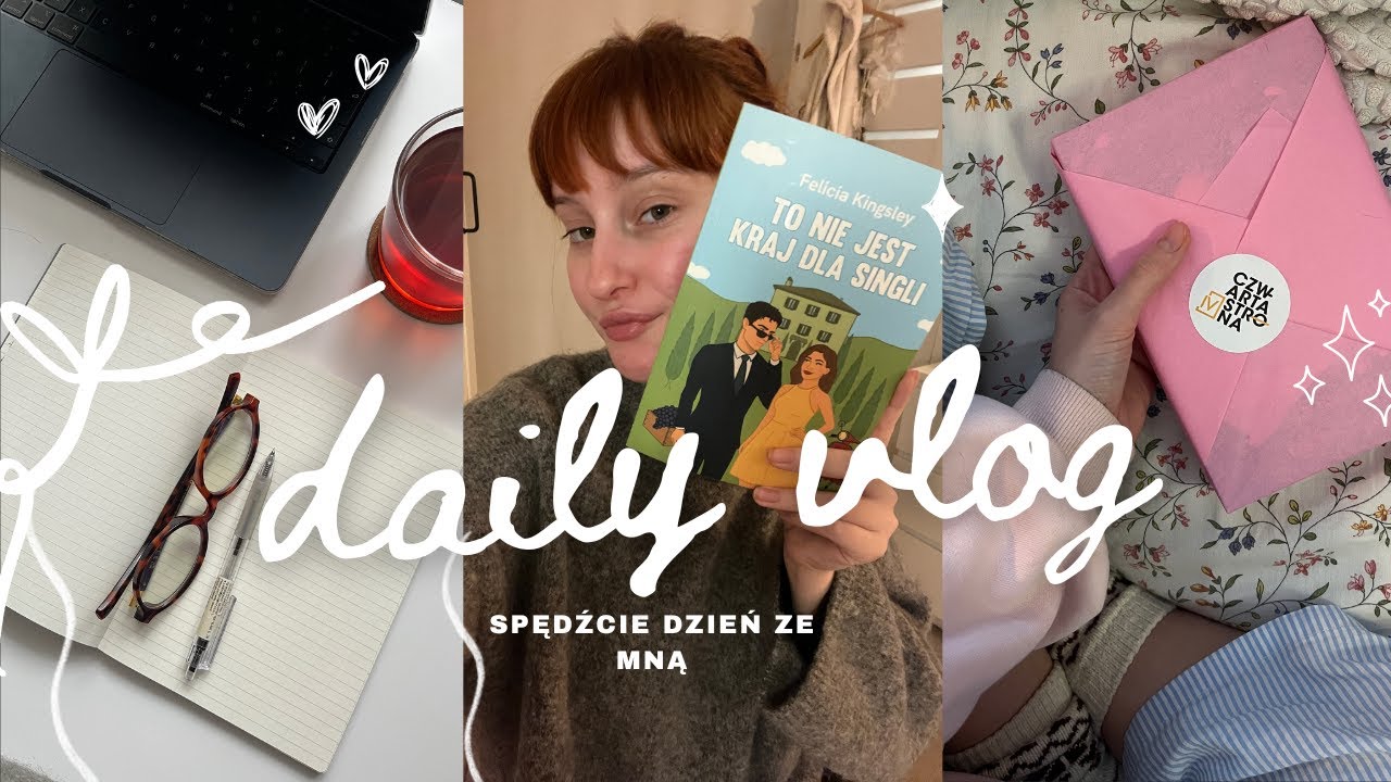 Włoski romans, moje journale i wizyta w bibliotece📚 DAILY READING VLOG