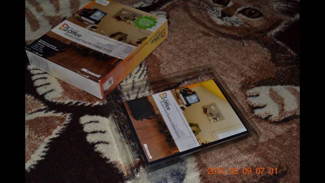 MICROSOFT OFFICE STUDENT and TEACHER EDITION 2003