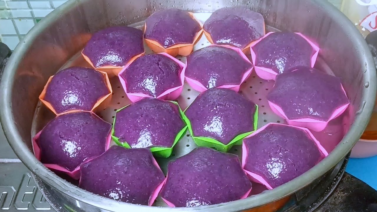 BERUNTUNGNYA NEMU RESEP INI BAHANNYA EKONOMIS ENAK BANGET || RESEP APEM UBI UNGU