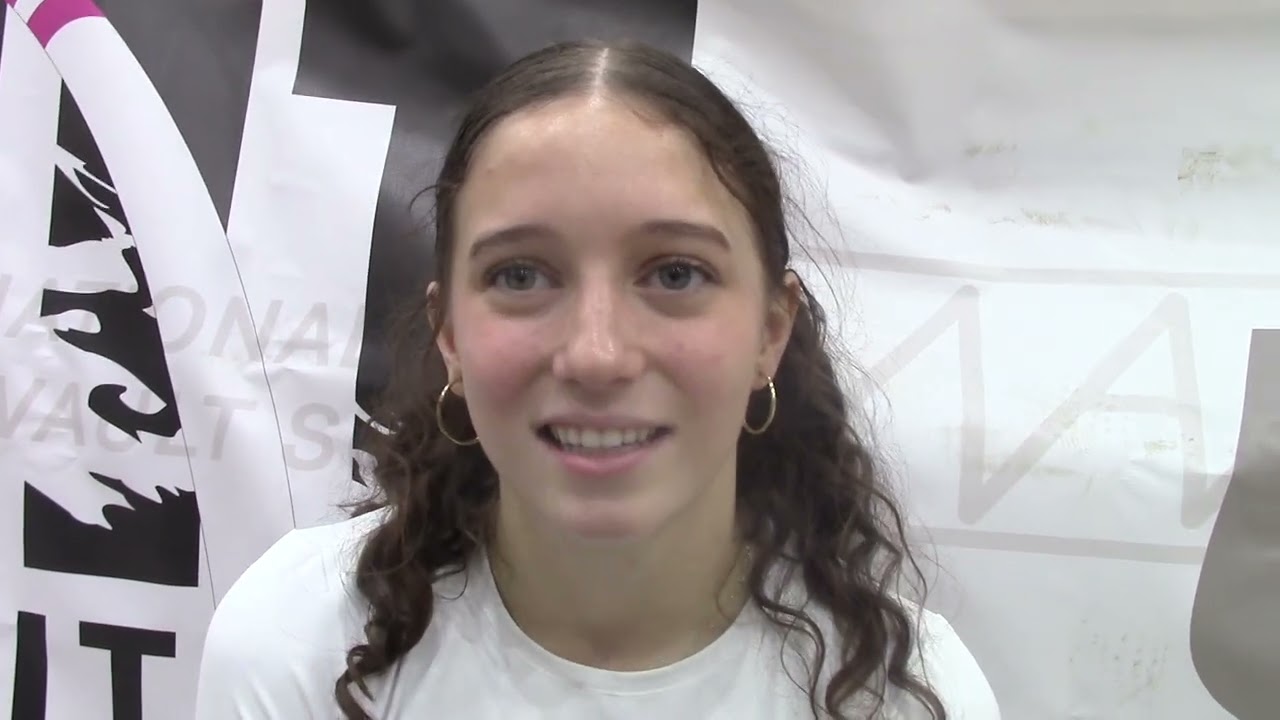 Addison Kleinke of Churchill 1st Place Girls Elite Section at UCS Spirit National Pole Vault Summit