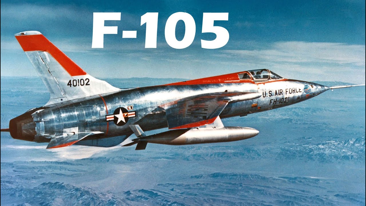 REPUBLIC F-105 THUNDERCHIEF — первые годы существования самого большого и мощного одномоторного р...