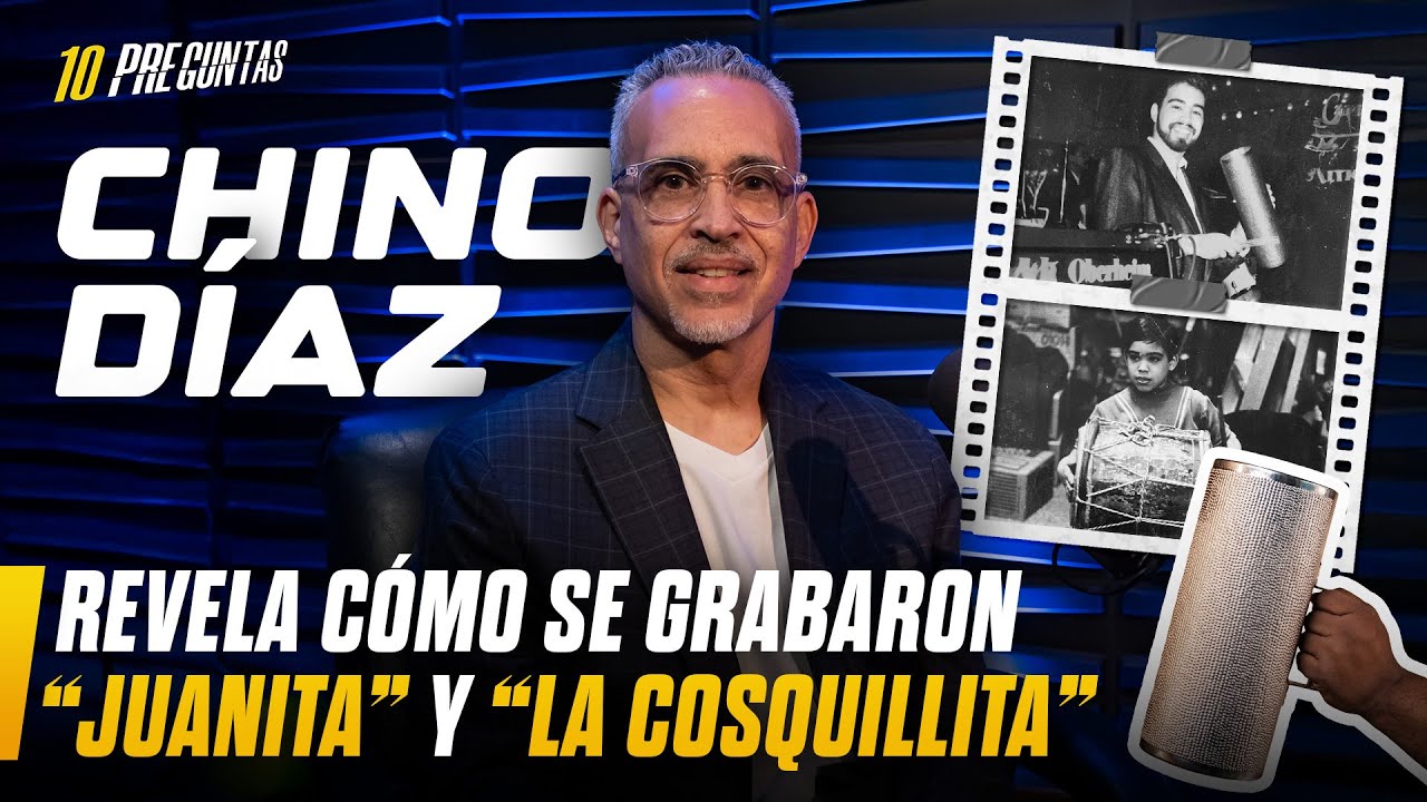 🥁 CHINO DÍAZ REVELA CÓMO SE GRABARON “JUANITA”, “25 HORAS” Y “LA COSQUILLITA” 😱