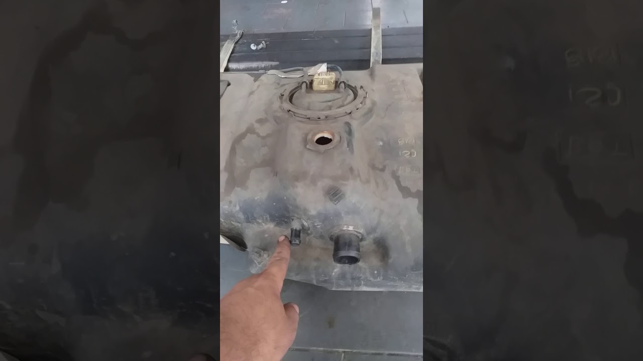 Como tirar o tanque de combustível da Zafira.