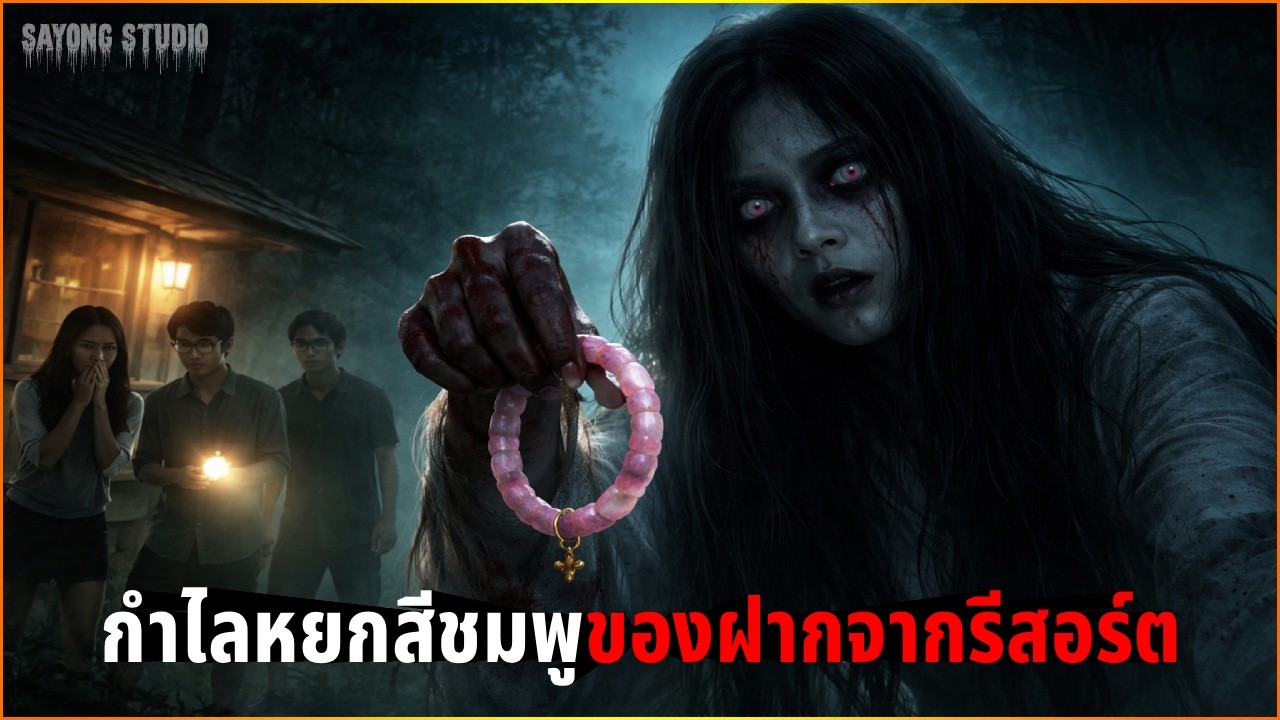 กำไลหยกสีชมพู… ของฝากจากรีสอร์ต | เรื่องเล่าสยองขวัญ EP.33