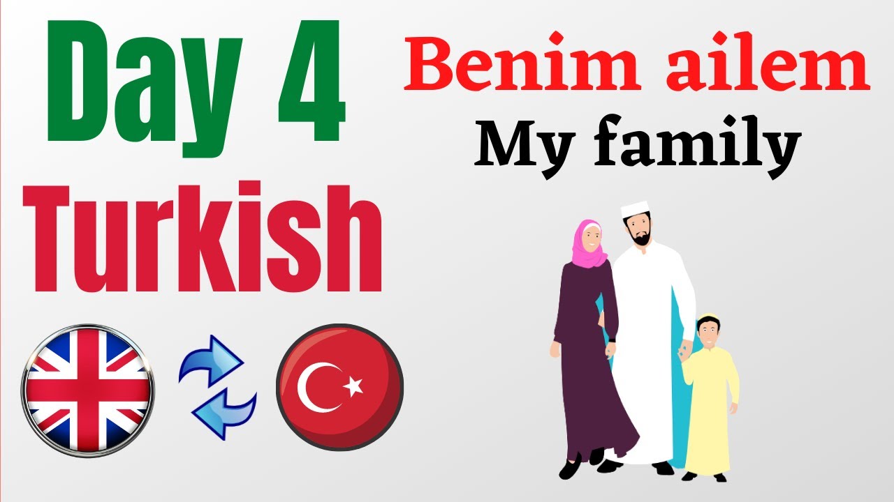 Learn Turkish Daily - Day 4 - The People (Part 4)