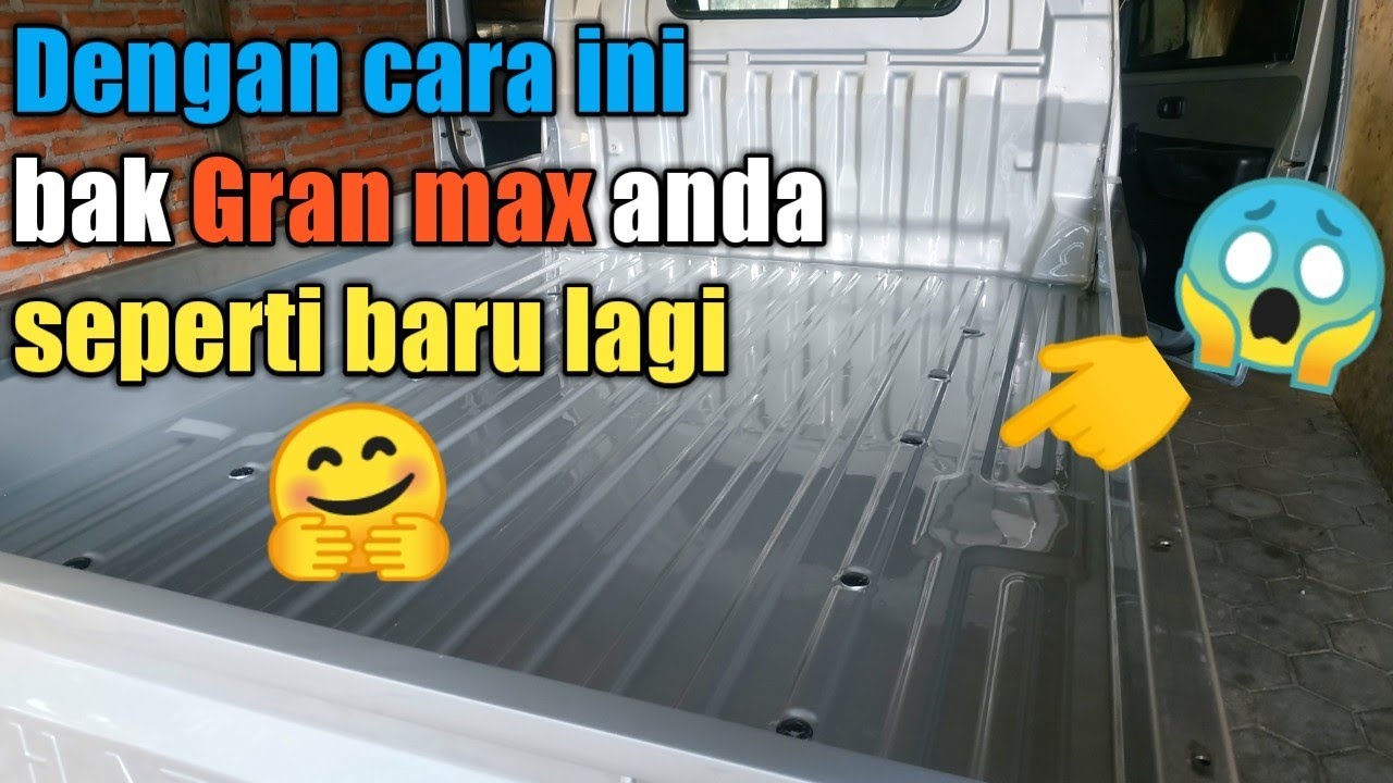 MELIHAT PROSES REPAINT LANTAI BAK PICK UP GRAN MAX