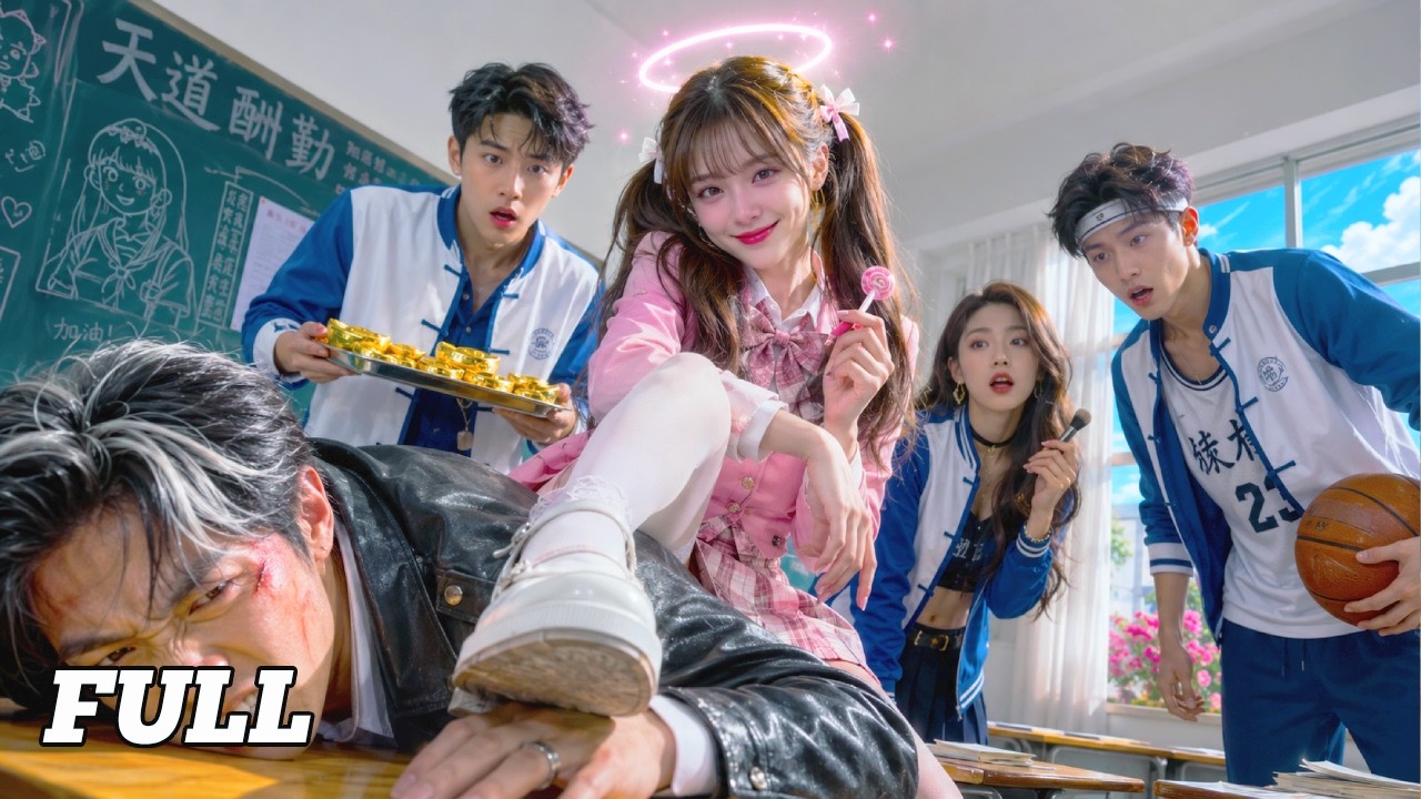 Sweet Girl Transfers Into The Worst Class,Everyone Waits For Her Tears&mdash;Then She One-Shots 9 Bullies!