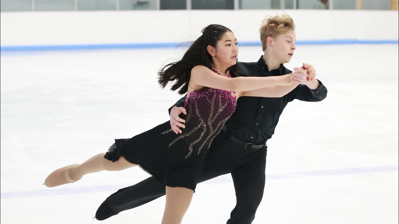 2024 U.S. Ice Dance Final - Intermediate Combined - Rocker Foxtrot- Caitlin Kim