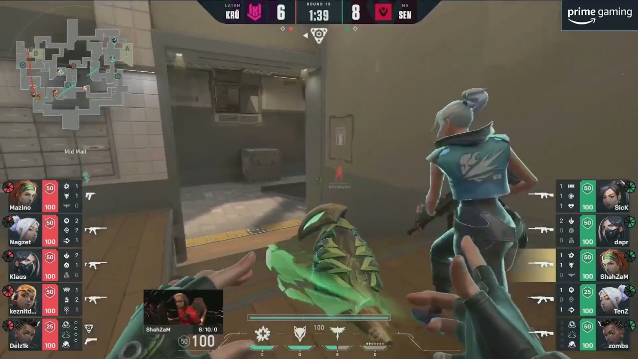Sentinels vs KRÜ / Tactical Shooter de Nagzet "Valorant - Champions" 2021