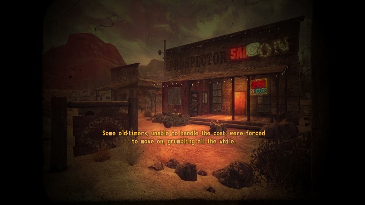 Fallout: New Vegas - Ending Slide 12: Goodsprings