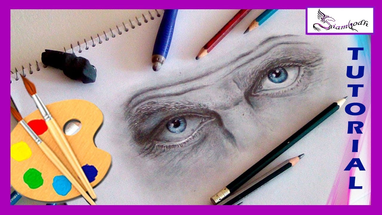 M&eacute;todo para ayudarte a Dibujar los Ojos 🎨 Tutorial v&iacute;deo y gu&iacute;a pdf