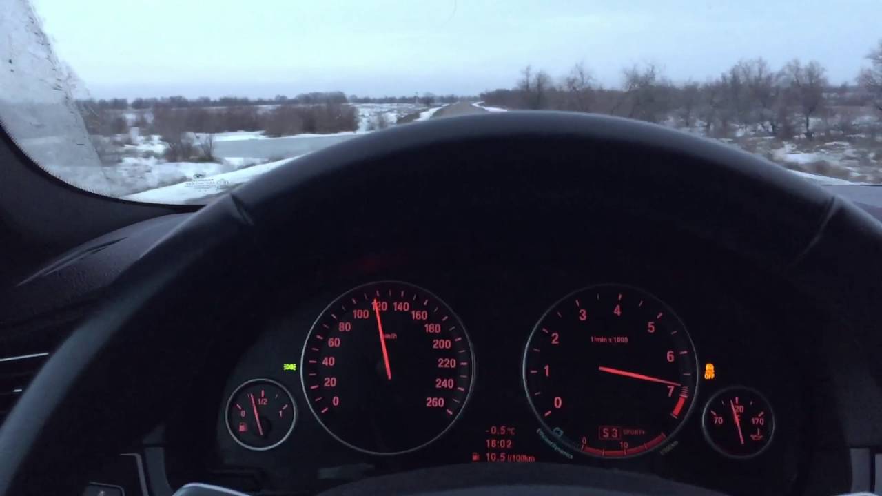 Bmw 523i F10 80-180km/h acceleration