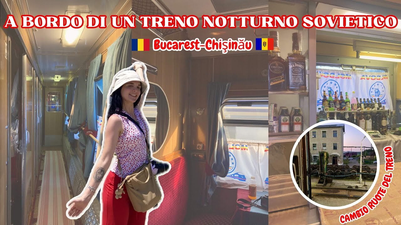 НА БОРТЕ СОВЕТСКОГО НОЧНОГО ПОЕЗДА МЕЖДУ РУМЫНИЕЙ И МОЛДОВОЙ + БОНУСНОЕ ВИДЕО