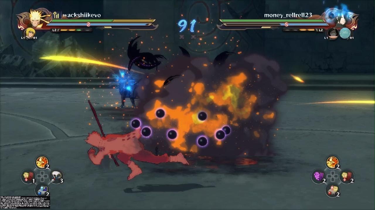 NARUTO SHIPPUDEN: Rell Vs Trash Talker That Spams