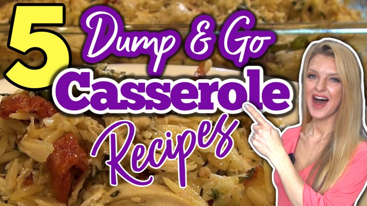 5 Incredible CASSEROLE RECIPES that Anyone can Make! | Easy CASSEROLES to make for your Family!