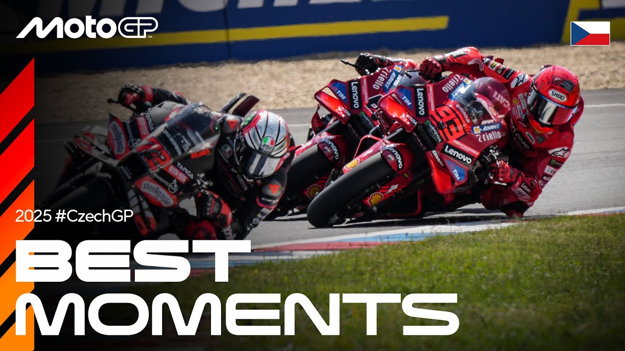 Best MotoGP&trade; Moments 💪  | 2025 Czech GP