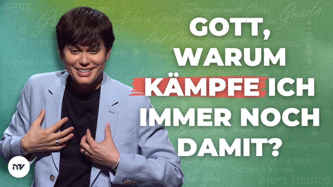 Wenn Glaube sich wie ein Kampf anfühlt I Joseph Prince I New Creation TV Deutsch